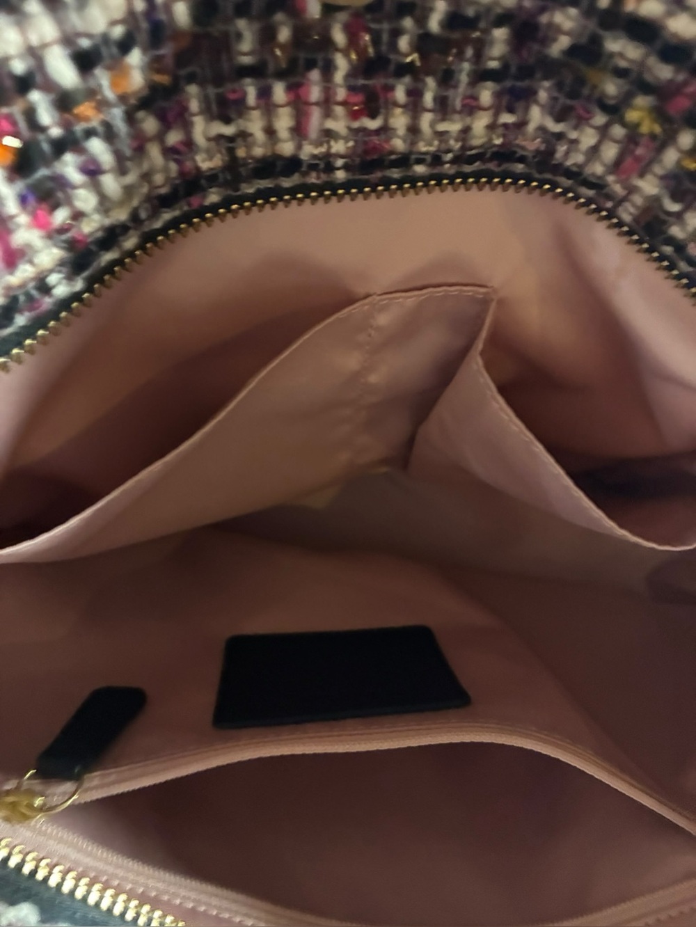 Coach Galaxy Tweed Gallery Tote H1221-F20025 - Picture 10 of 12